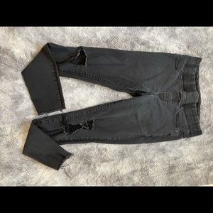 Black Jeans with Ripped Knees!